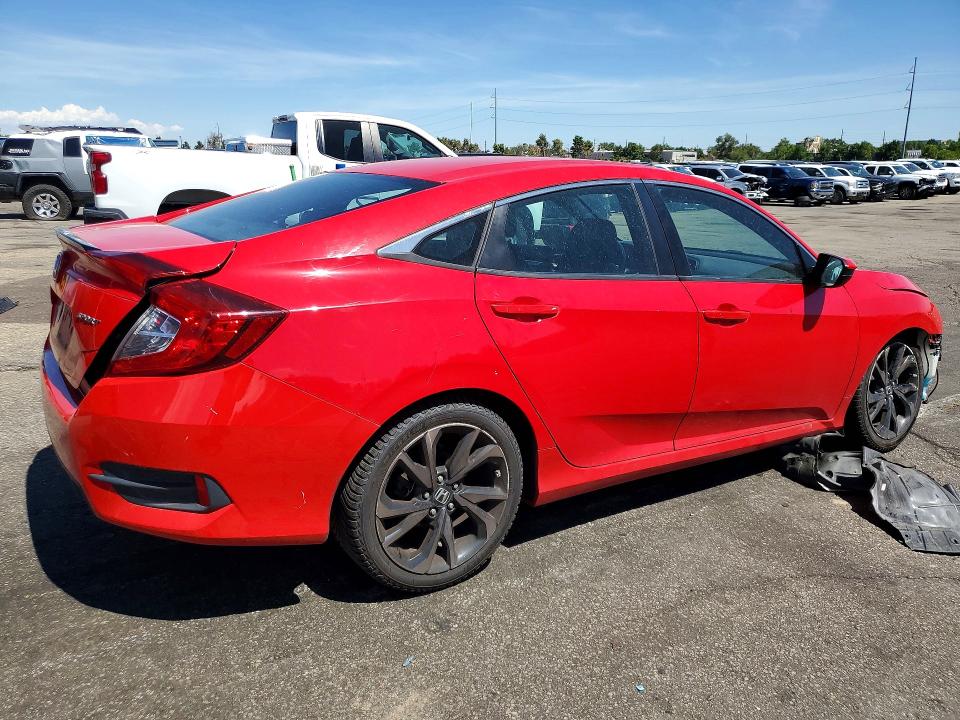 Photo 3 from auction – 2020 HONDA CIVIC with VIN 2HGFC2E8XLH550724