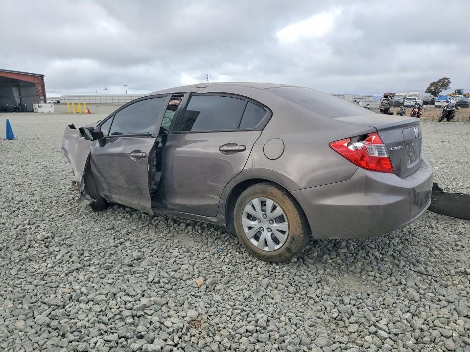 Photo 2 from auction – 2012 HONDA CIVIC with VIN 19XFB2F52CE305286