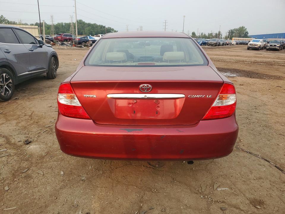 Photo 6 from auction – 2003 TOYOTA CAMRY with VIN JTDBE32K330239623