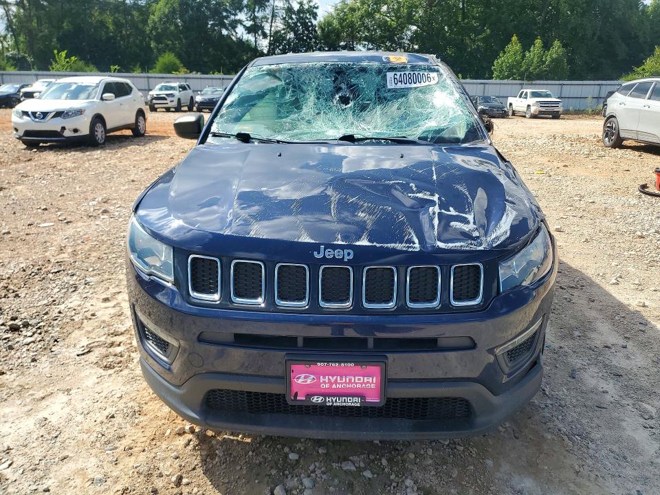 Photo 5 from auction – 2020 JEEP COMPASS with VIN 3C4NJDAB7LT208927