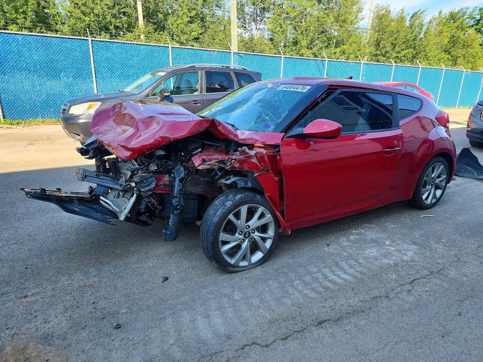 HYUNDAI VELOSTER 2016 z numerem VIN KMHTC6AD9GU290567 - Zdjęcie z aukcji