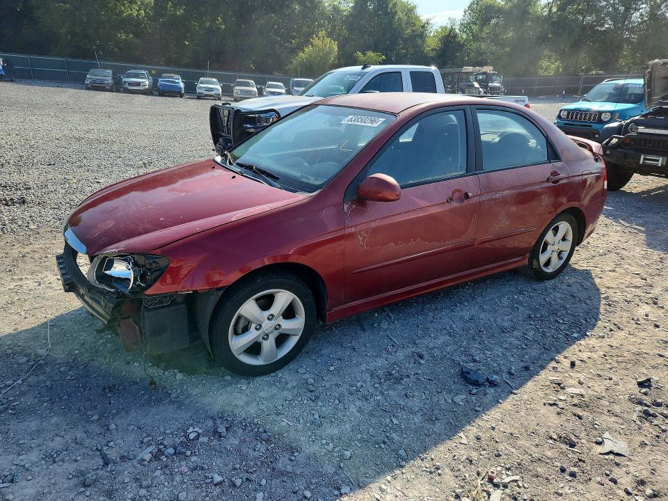KIA SPECTRA 2008 с VIN KNAFE121485018861 - Фото с аукциона