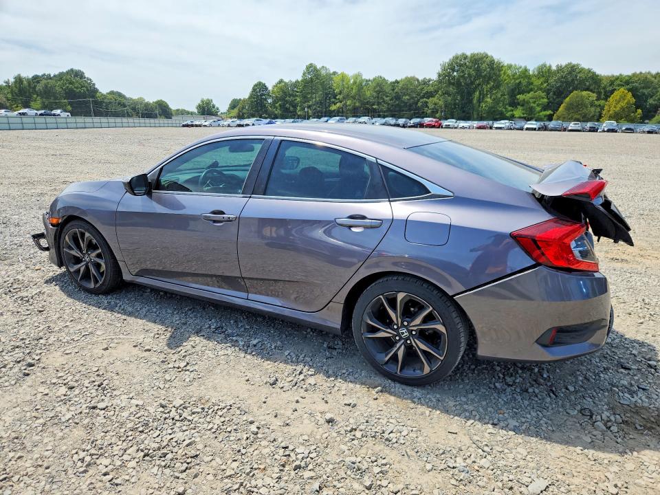 Photo 2 from auction – 2020 HONDA CIVIC with VIN 19XFC2F85LE008844