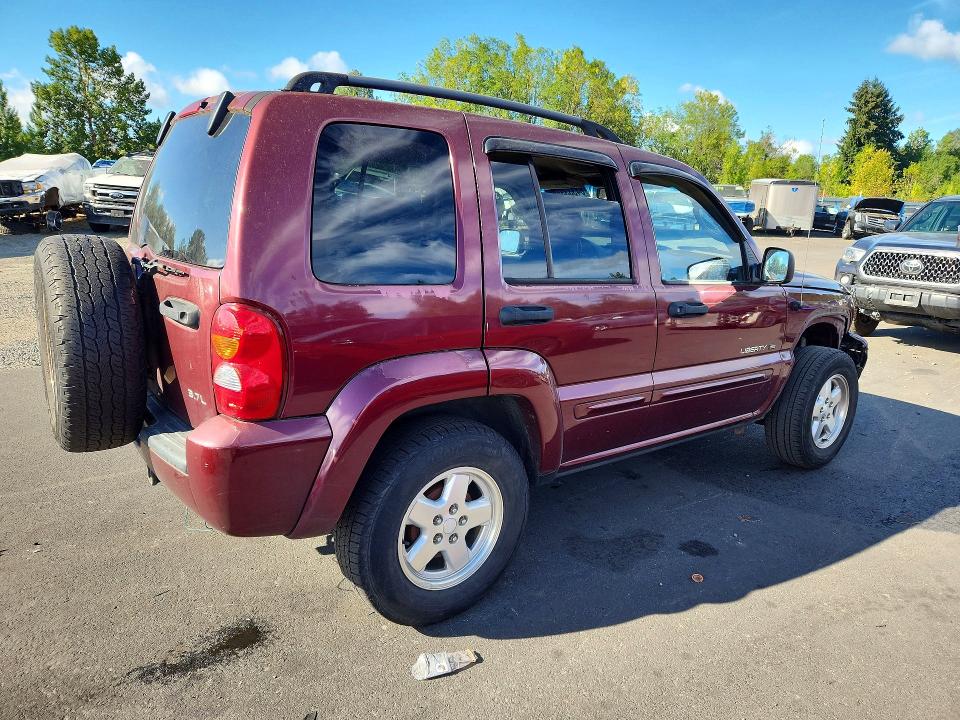 Photo 3 from auction – 2002 JEEP LIBERTY with VIN 1J4GL58KX2W270341