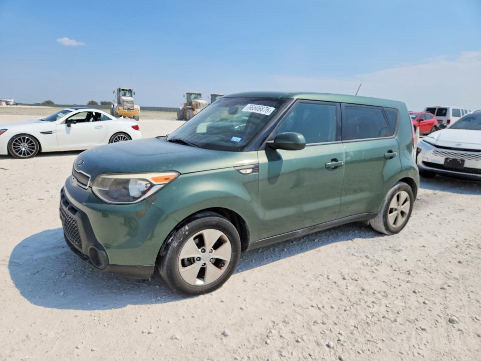 KIA SOUL 2014 with VIN KNDJN2A20E7053863 - Photo from auction