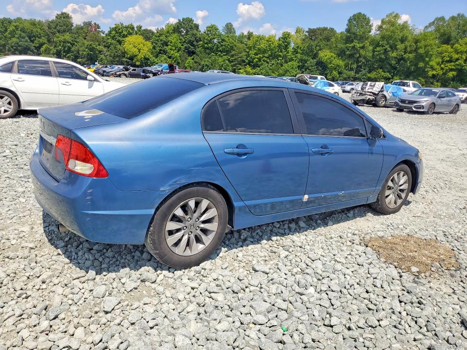 Photo 3 from auction – 2009 HONDA CIVIC with VIN 2HGFA16929H356415