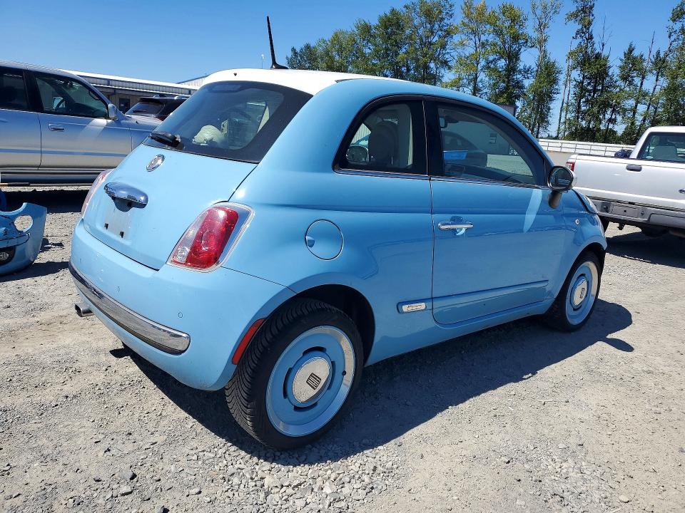 Photo 3 from auction – 2014 FIAT 500 with VIN 3C3CFFCR5ET285107