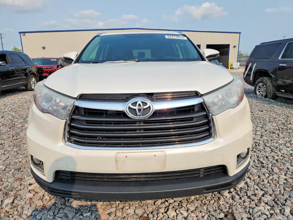Photo 5 from auction – 2016 TOYOTA HIGHLANDER with VIN 5TDDKRFH2GS349665