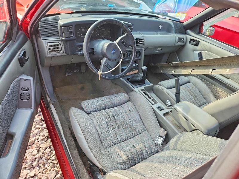 Photo 8 from auction – 1989 FORD MUSTANG with VIN 1FABP41E2KF279706