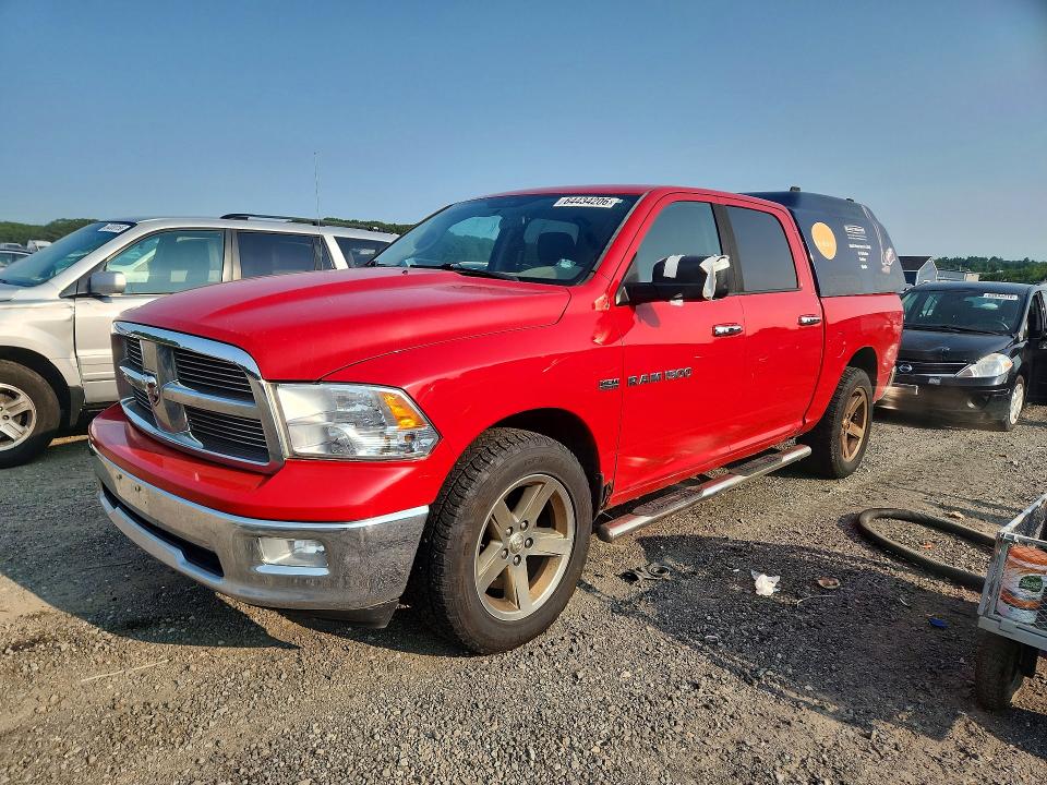 DODGE RAM 1500 2012 with VIN 1C6RD7LT9CS184283 - Photo from auction