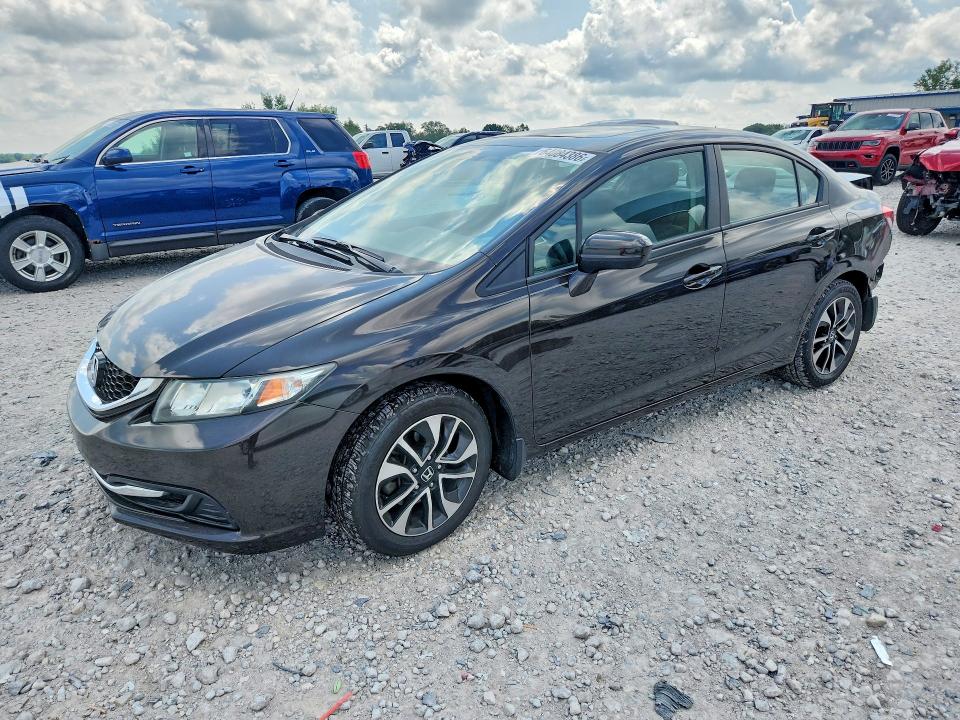 HONDA CIVIC 2014 с VIN 2HGFB2F86EH512072 - Фото с аукциона