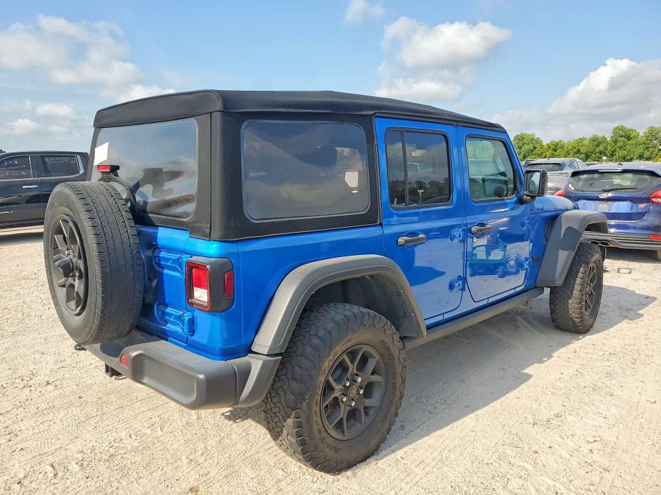 Photo 3 from auction – 2024 JEEP WRANGLER with VIN 1C4PJXDN5RW159164