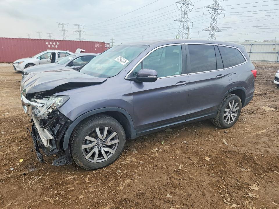 HONDA PILOT 2020 with VIN 5FNYF6H55LB049138 - Photo from auction