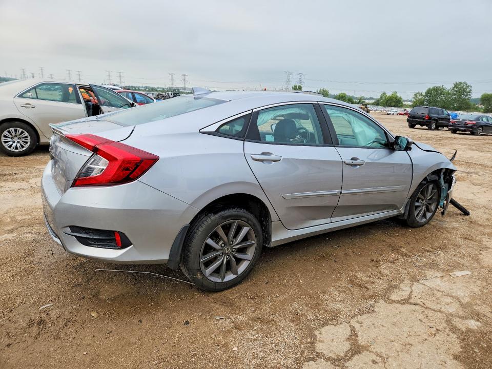 Photo 3 from auction – 2019 HONDA CIVIC with VIN 19XFC1F72KE008462