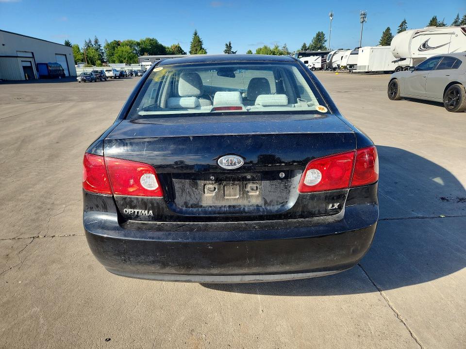 Photo 6 from auction – 2008 KIA OPTIMA with VIN KNAGE123785244365