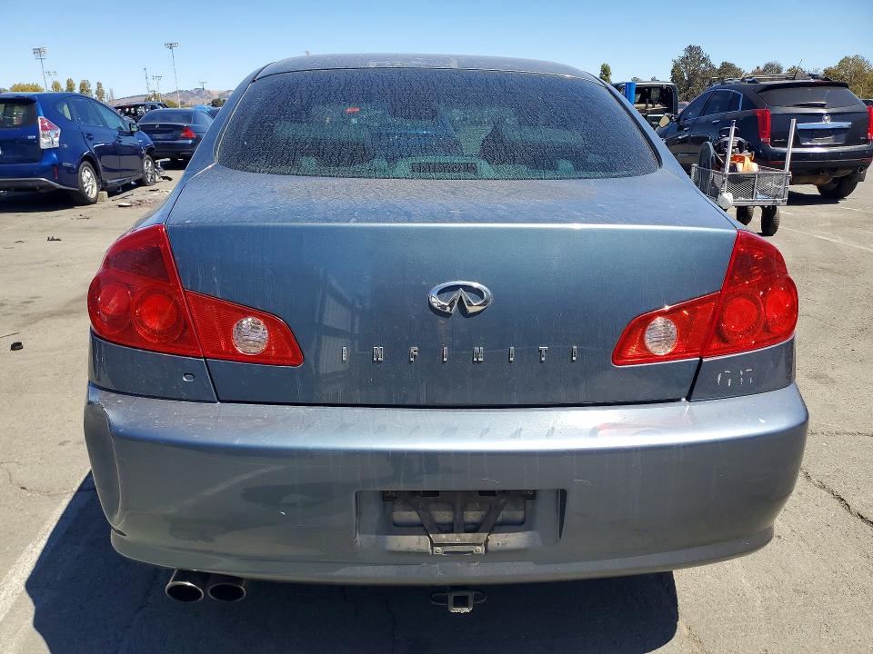 Photo 6 from auction – 2005 INFINITI G35 with VIN JNKCV51E85M222340
