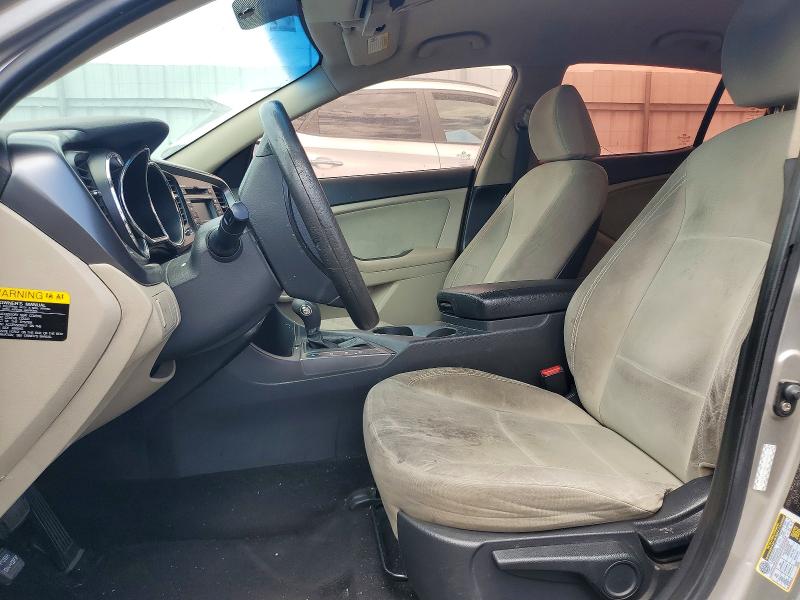 Photo 7 from auction – 2013 KIA OPTIMA with VIN KNAGM4A78D5419712