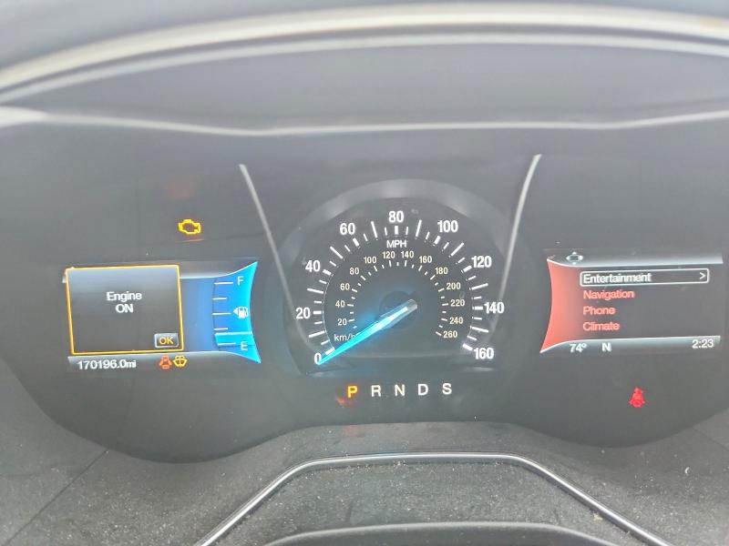 Photo 9 from auction – 2016 FORD FUSION with VIN 3FA6P0T95GR272317