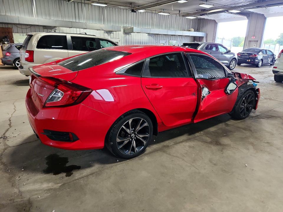 Photo 3 from auction – 2019 HONDA CIVIC with VIN 2HGFC2F84KH535116