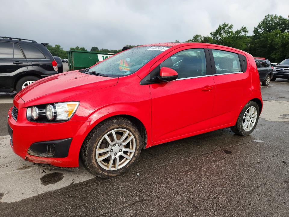 CHEVROLET SONIC 2015 with VIN 1G1JC6SB1F4155373 - Photo from auction