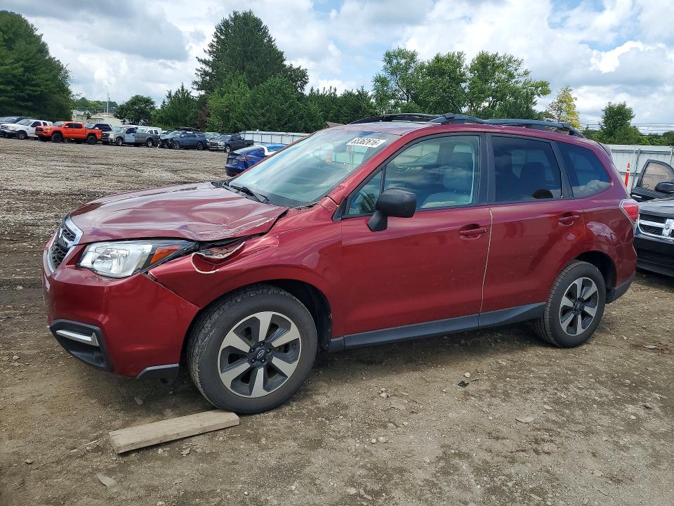 SUBARU FORESTER 2018 with VIN JF2SJAEC5JH588304 - Photo from auction