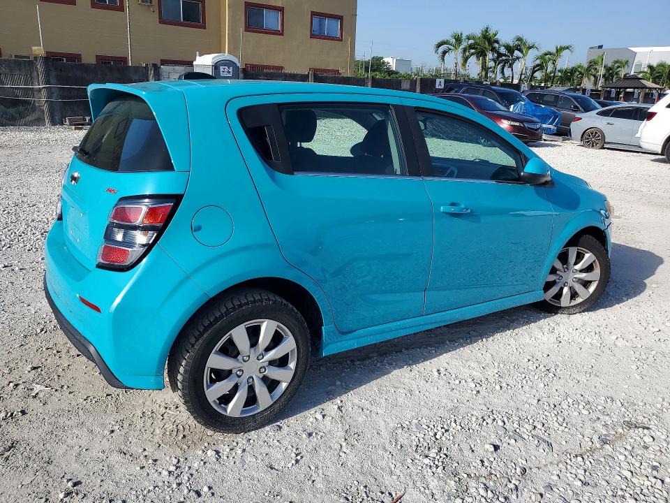 Photo 3 from auction – 2020 CHEVROLET SONIC with VIN 1G1JD6SB1L4107977