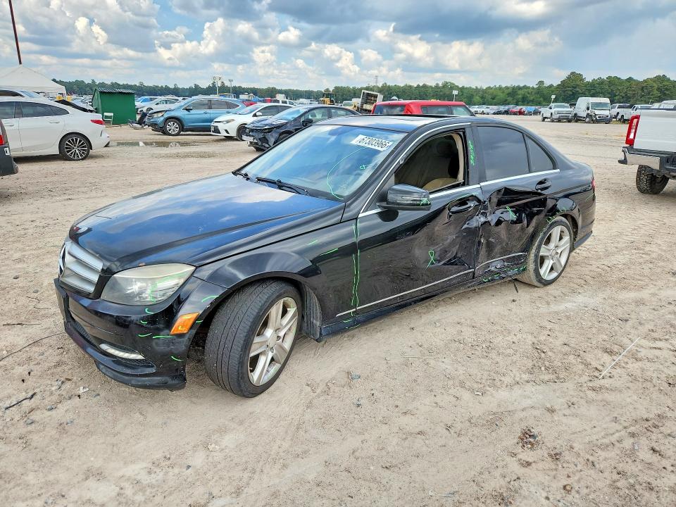 Photo 1 from auction – 2011 MERCEDES-BENZ C with VIN WDDGF5EB6BA456110