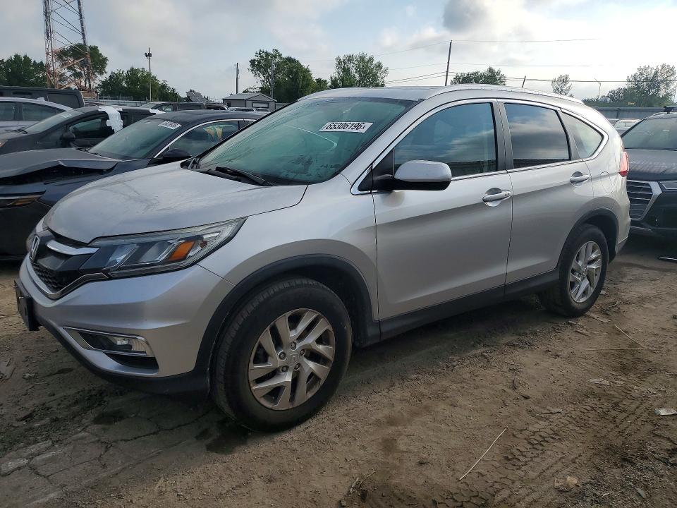 HONDA CR-V 2015 with VIN 5J6RM4H78FL049467 - Photo from auction