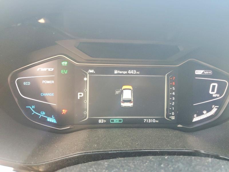 Photo 9 from auction – 2021 KIA NIRO with VIN KNDCC3LC5M5487247
