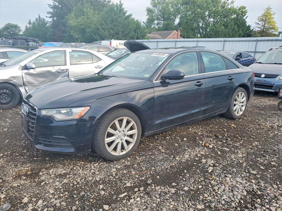 AUDI A6 2014 with VIN WAUGFBFCXEN095216 - Photo from auction