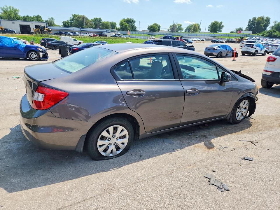 Photo 3 from auction – 2012 HONDA CIVIC with VIN 19XFB2F53CE062278