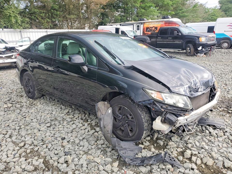 Photo 4 from auction – 2013 HONDA CIVIC with VIN 19XFB2F59DE276533