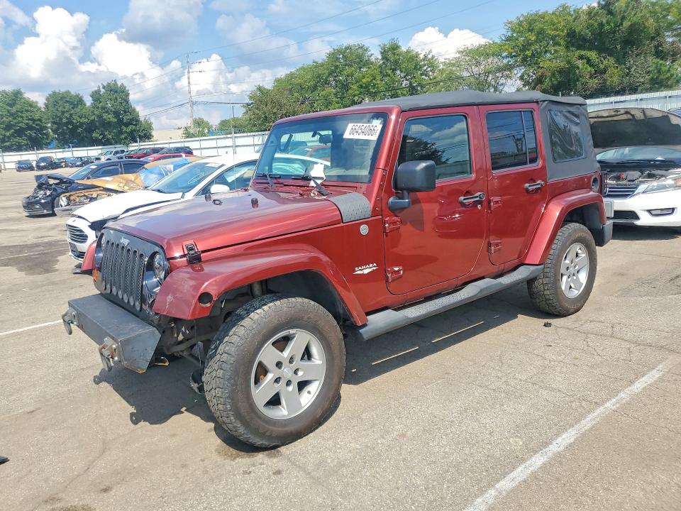 JEEP WRANGLER 2007 with VIN 1J4GA59147L174080 - Photo from auction