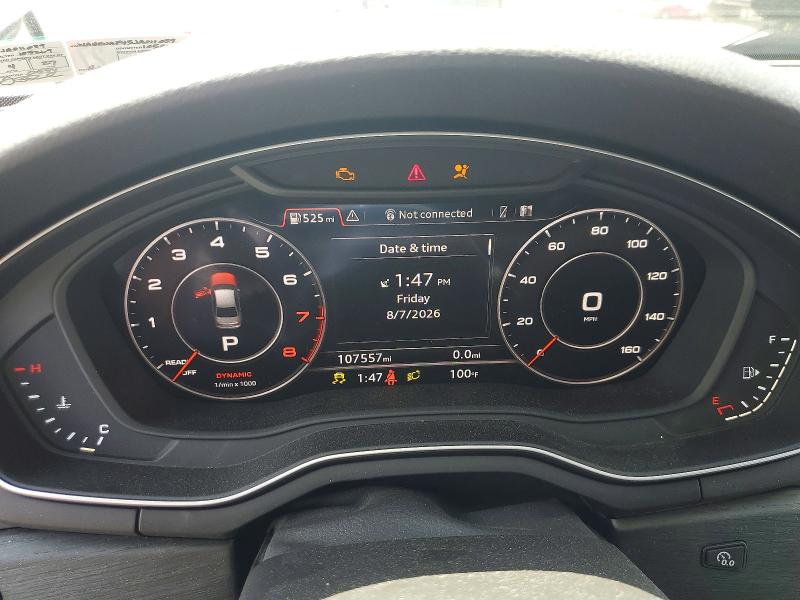 Photo 9 from auction – 2018 AUDI A4 with VIN WAUENAF43JA011039