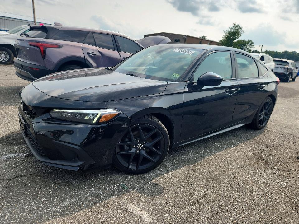 HONDA CIVIC 2024 with VIN 19XFL2H80RE034192 - Photo from auction