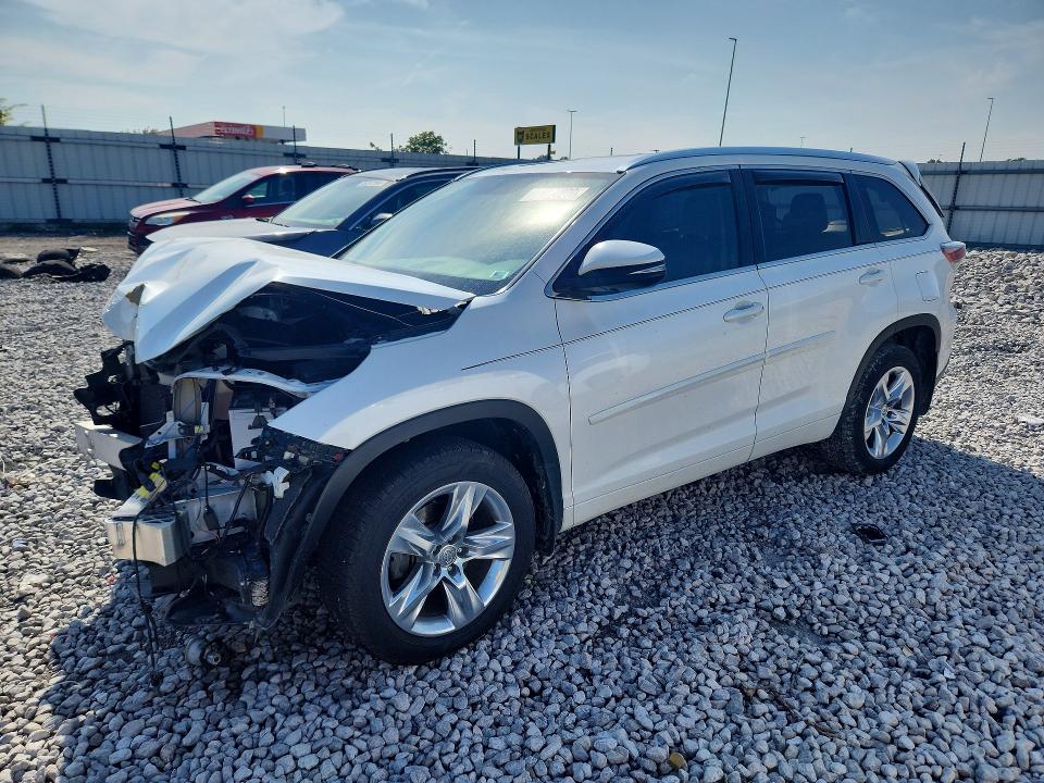 TOYOTA HIGHLANDER 2015 with VIN 5TDDKRFH7FS120087 - Photo from auction