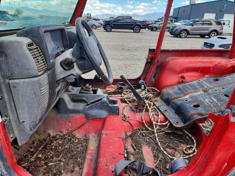 Photo 7 from auction – 2001 JEEP WRANGLER / TJ with VIN 1J4FA29PX1P360608