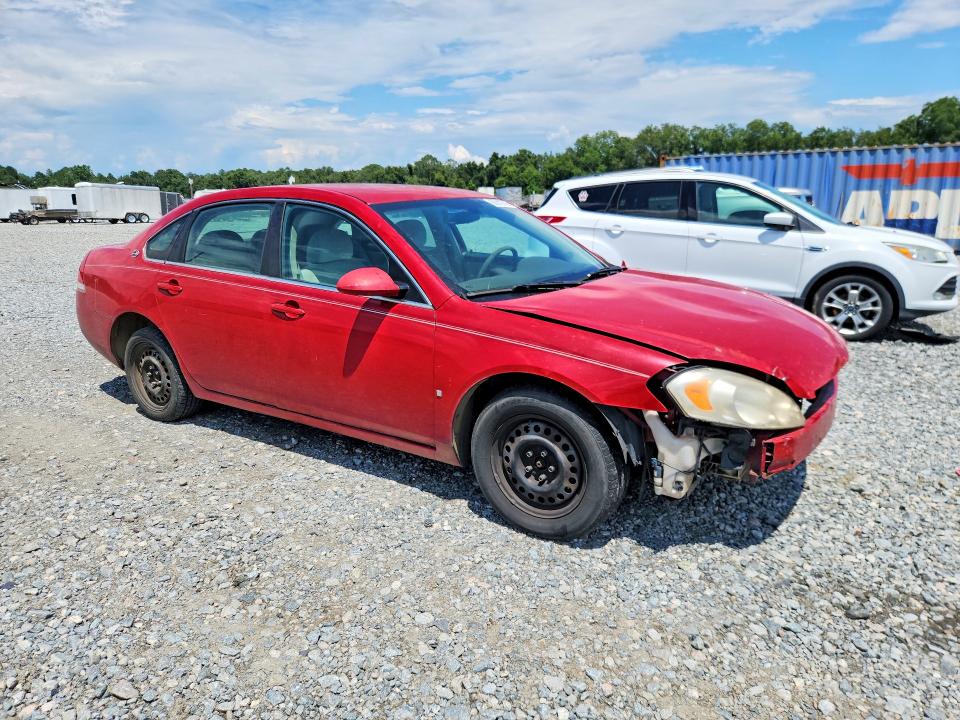 Photo 4 from auction – 2008 CHEVROLET IMPALA with VIN 2G1WB58K589169075