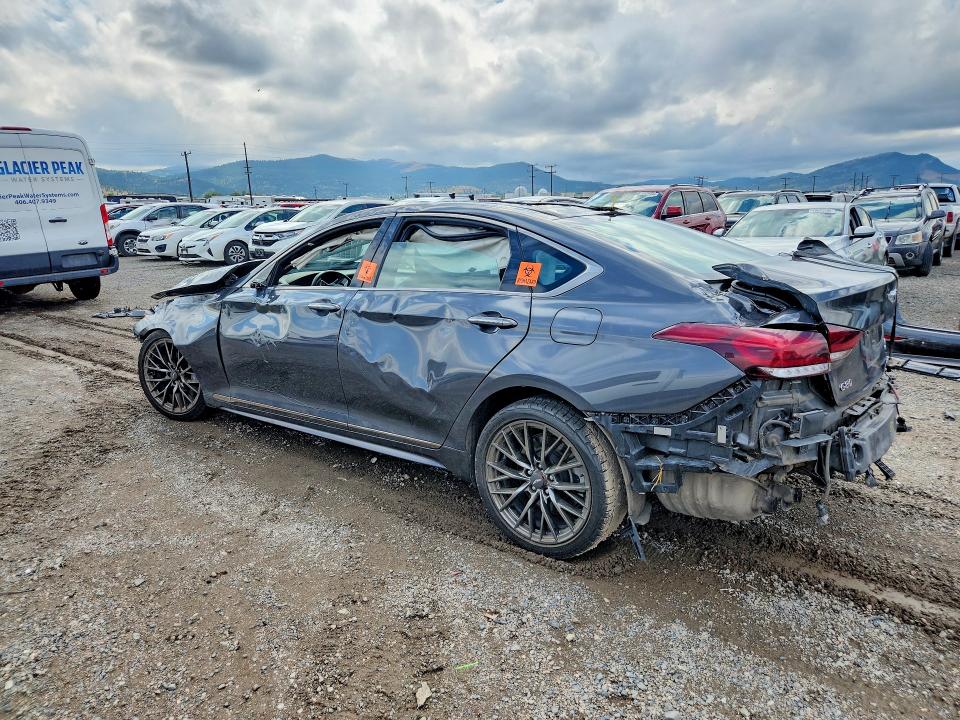 Photo 2 from auction – 2018 GENESIS G80 with VIN KMHGN4JB2JU225002