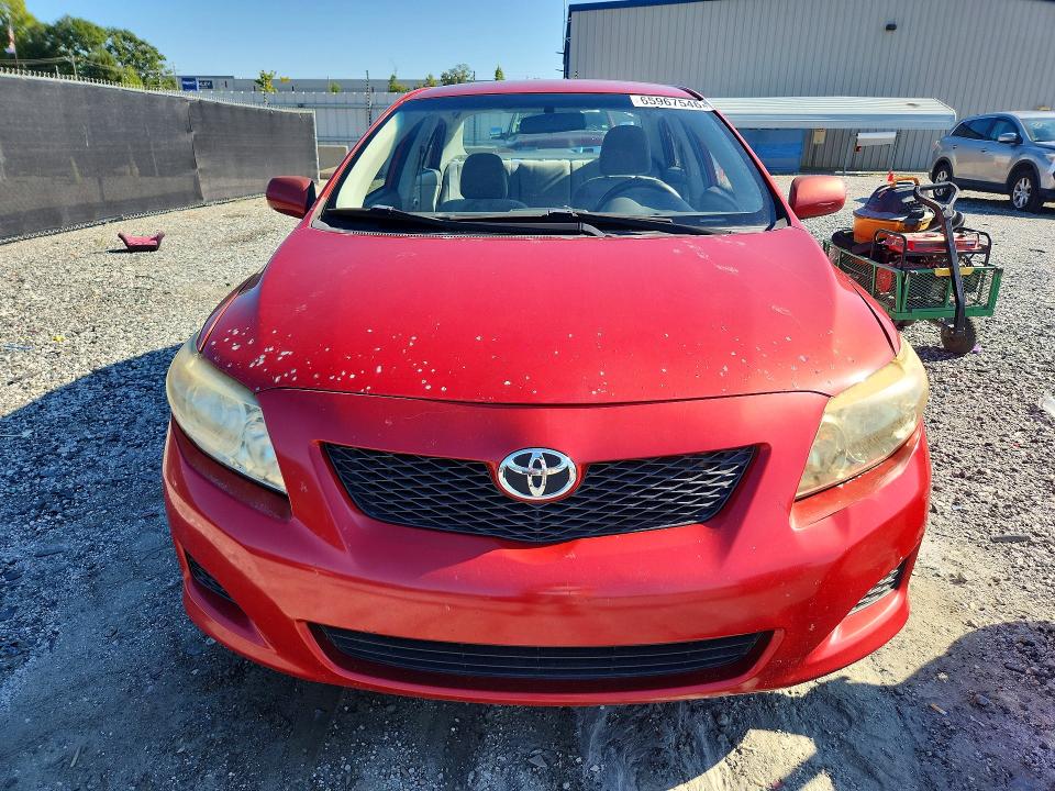 Photo 5 from auction – 2009 TOYOTA COROLLA with VIN 2T1BU40E49C113355
