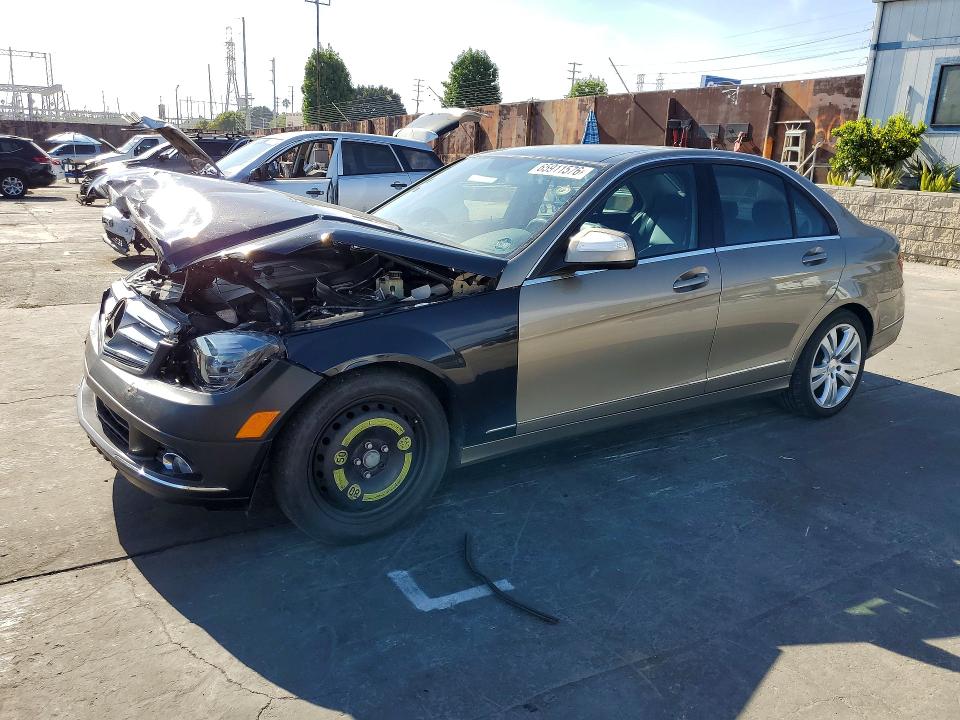MERCEDES-BENZ C 2008 with VIN WDDGF54X88F074802 - Photo from auction