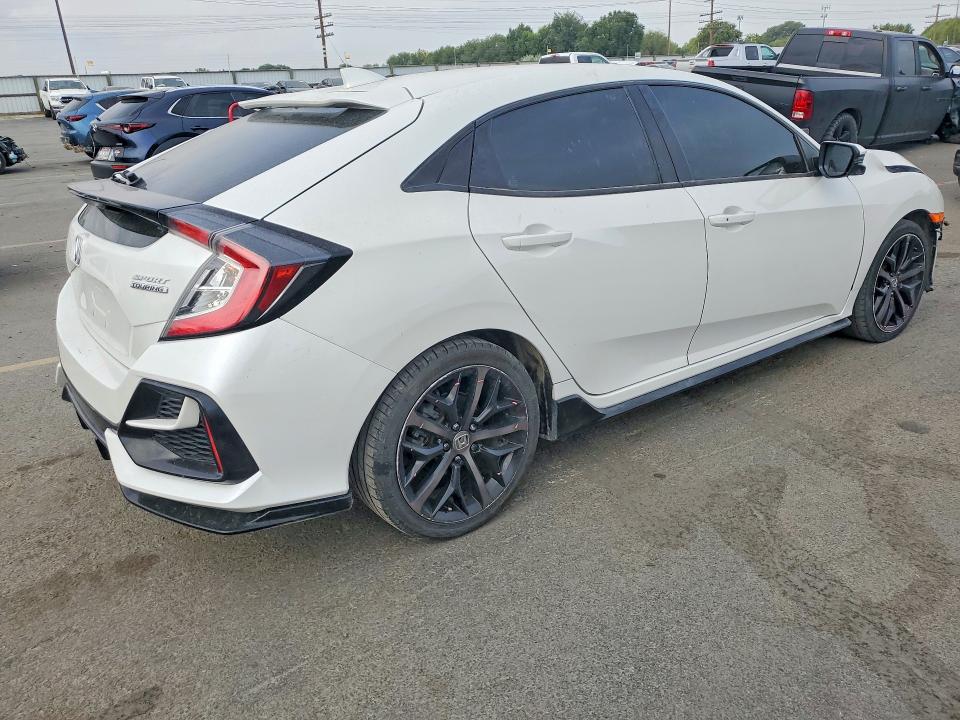 Photo 3 from auction – 2020 HONDA CIVIC with VIN SHHFK7H96LU203432