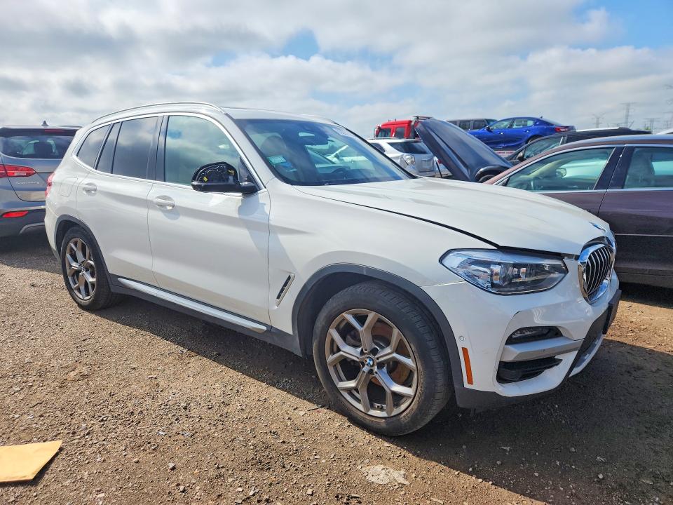 Снимка 4 от търг – 2021 BMW X3 с VIN 5UXTS1C06M9G38541
