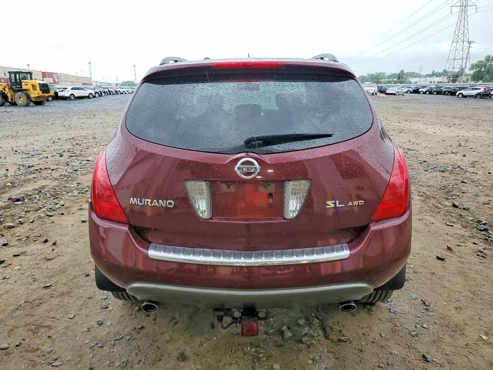 Photo 6 from auction – 2007 NISSAN MURANO with VIN JN8AZ08W67W657156