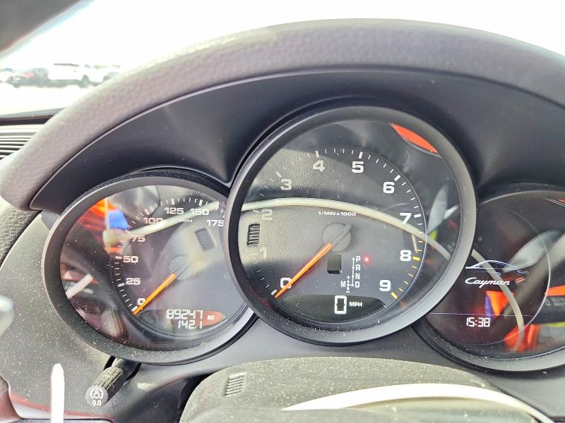 Photo 9 from auction – 2016 PORSCHE CAYMAN with VIN WP0AA2A8XGK171337