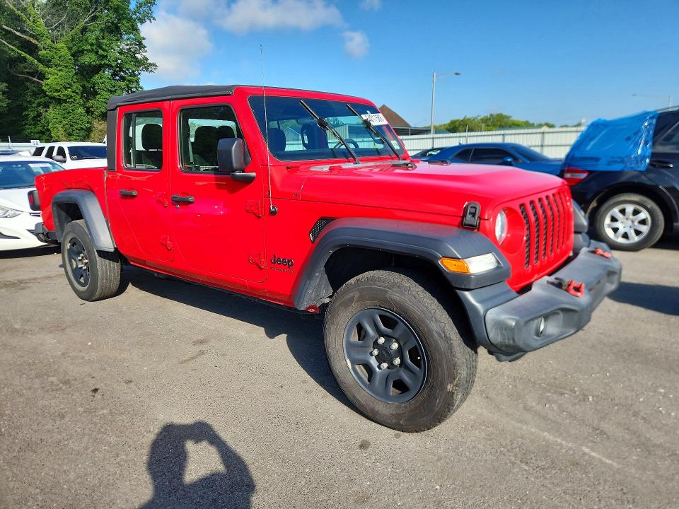 Снимка 4 от търг – 2021 JEEP GLADIATOR с VIN 1C6HJTAG5ML511289