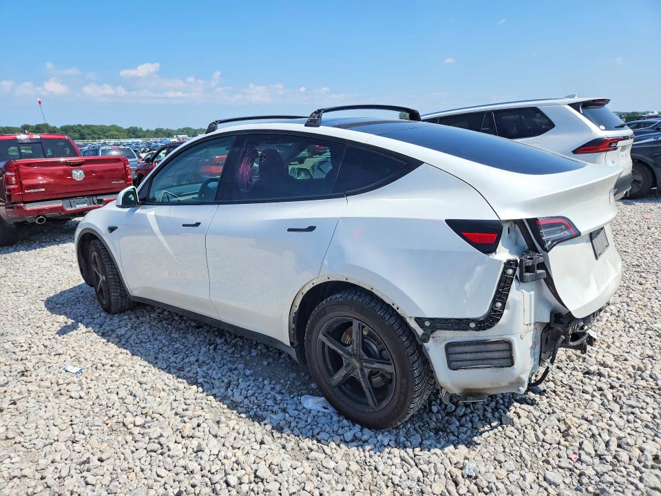 Photo 2 from auction – 2021 TESLA MODEL Y with VIN 5YJYGDEE7MF118659