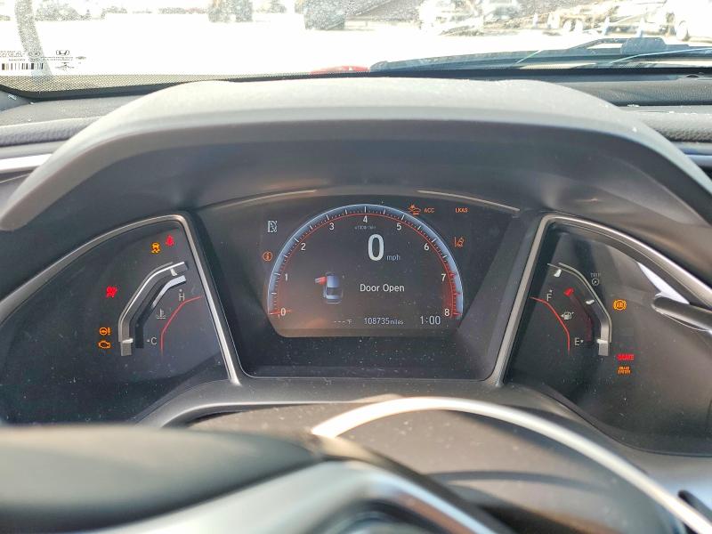 Photo 9 from auction – 2019 HONDA CIVIC with VIN 19XFC2F81KE204794