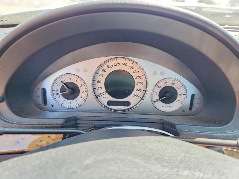 Photo 9 from auction – 2008 MERCEDES-BENZ E with VIN WDBUF87X58B224154
