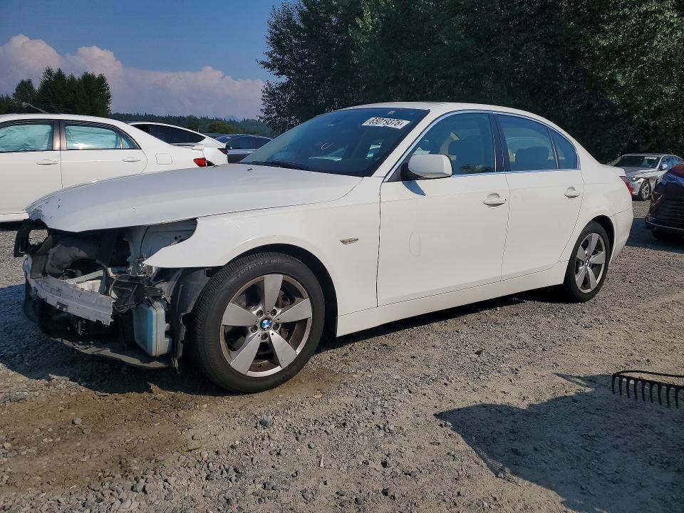 BMW 525 2007 with VIN WBANF33597CW70455 - Photo from auction